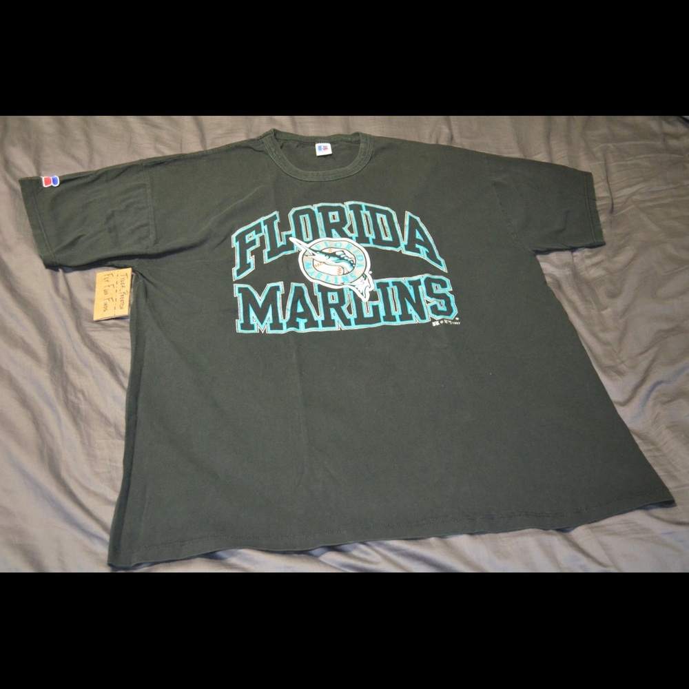 VTG 97 Miami Florida Marlins XXL Shirt
